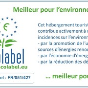 © Village de Vacances La Fontaine d'Annibal - <em>Ecolabel européen</em>