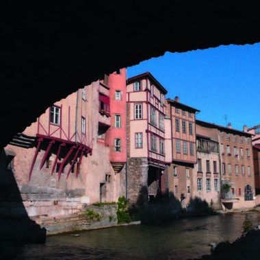 Mittelalterliche Brücke Saint-Martin