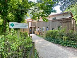 Naturbeobachtungszentrum auf der Île du Beurre